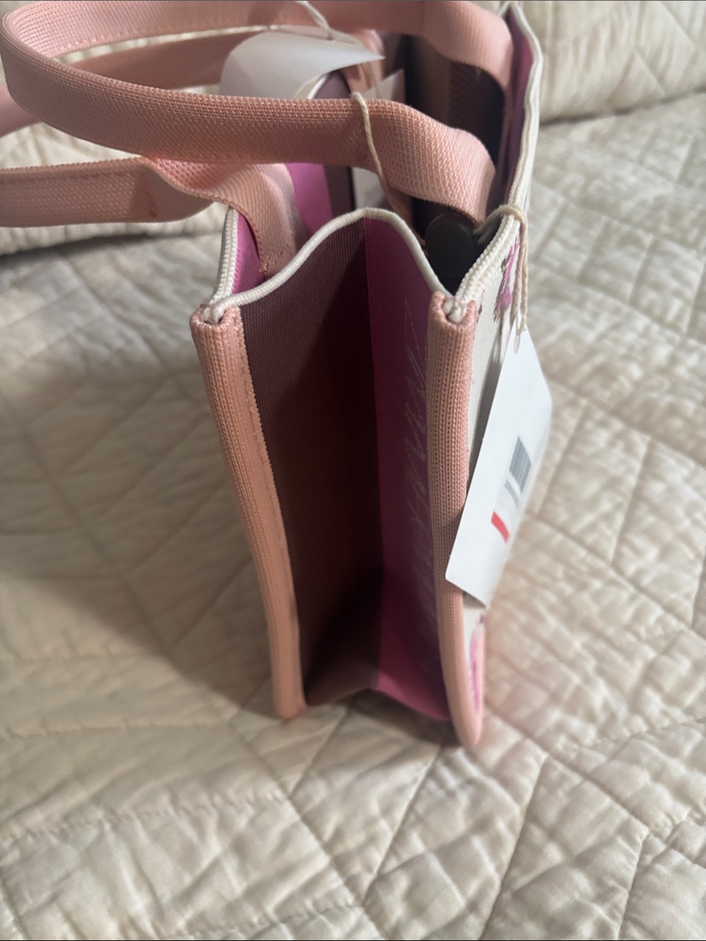 Zimmermann Pink Floral Mini Tote NWT - Picture 3 of 8